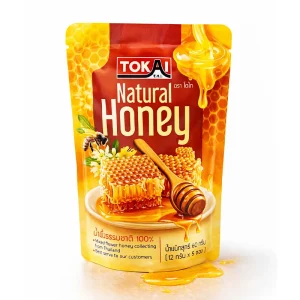 น้ำผึ้งธรรมชาติ 100% ตราโตไก 12 กรัม 5 ซอง